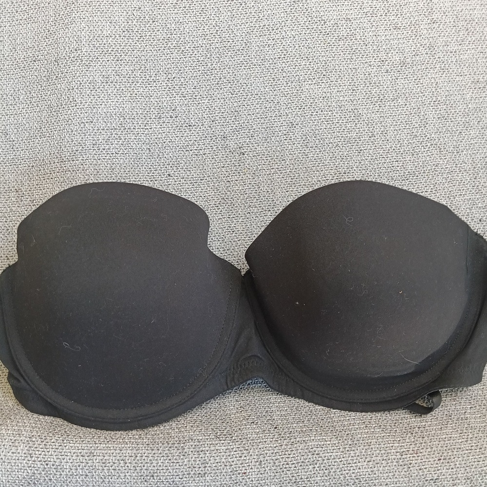 Tranquil & True Multi-way Bra Womens 40DD Black New Strapless Underwire